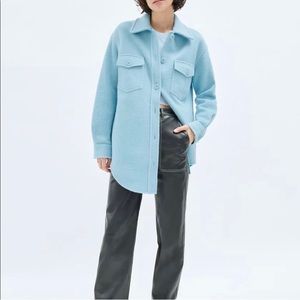 Aritzia Wilfred Ganna Jacket Blue XS
